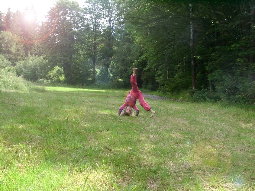 Turnen im Waldkindergarten Lindberg